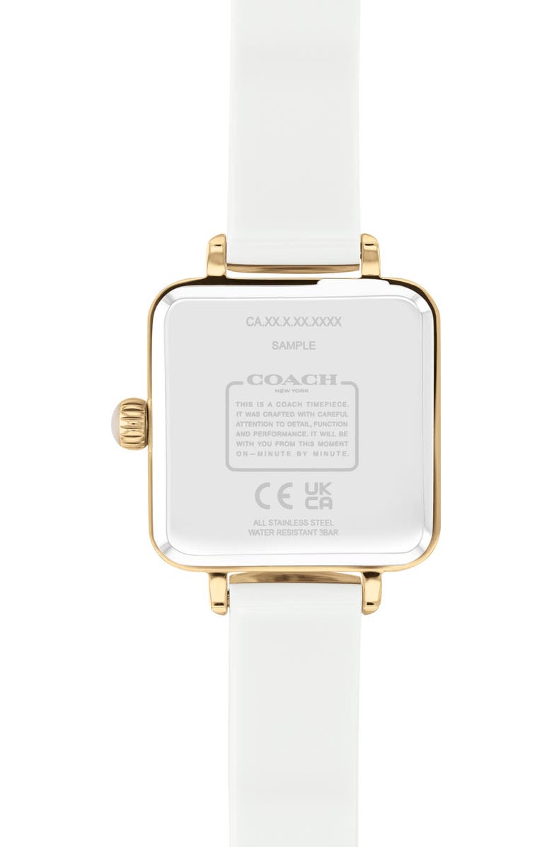 COACH Cass Chalk Bracelet Watch, 22mm, Alternate, color,