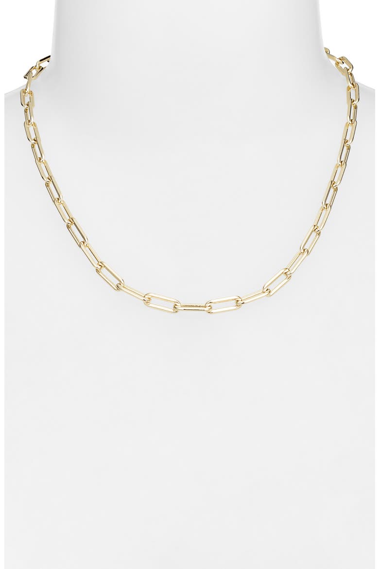 Keepsake Chain Necklace, Alternate, color, GOLD