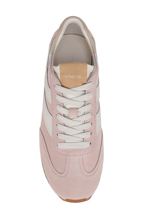 Vince Oasis Runner Sneaker In Rose Water