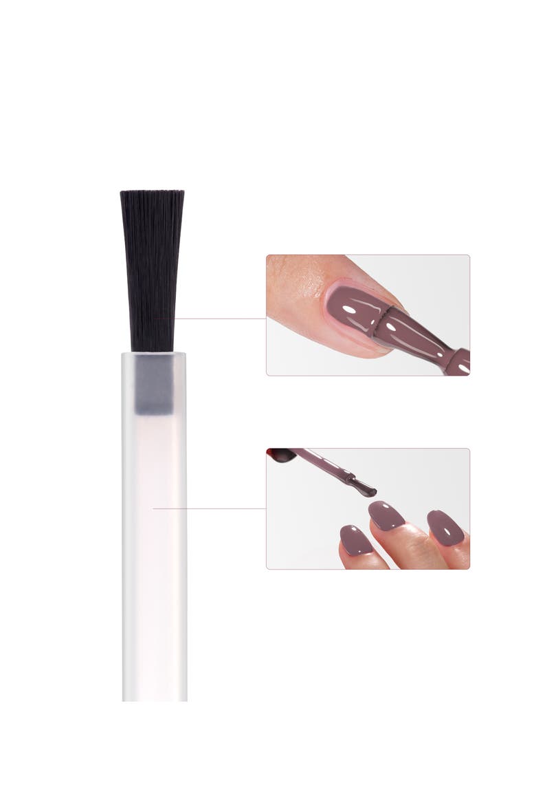 Neutral Gel Polish Set 6 Colors, Alternate, color, Nude Pink Brown