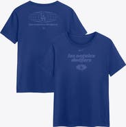 Nike Women's Nike Royal Los Angeles Dodgers Globe Logo T-Shirt