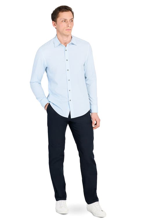 Wrk W.r.k Abstract Cube Print Performance Button-up Shirt