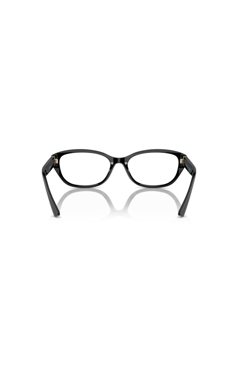 Jimmy Choo 53mm Oval optical glasses, Alternate, color, Black