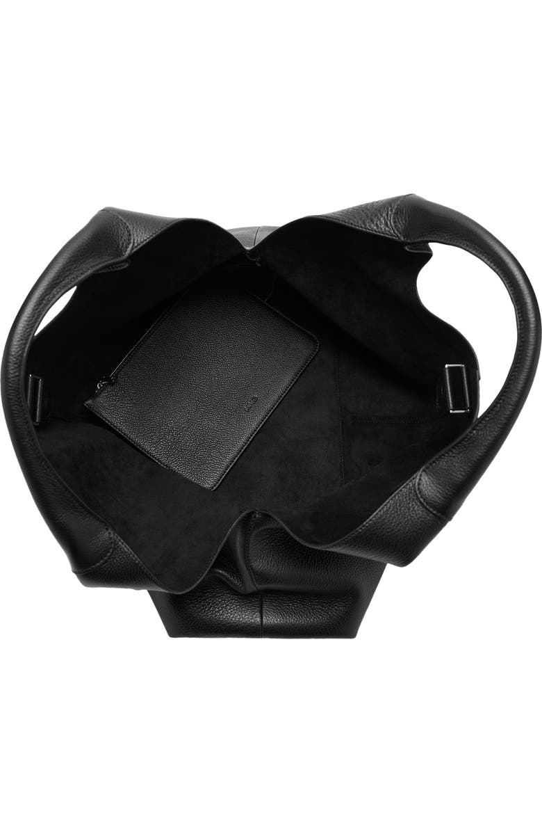 MANGO Shoulder Bag, Alternate, color, Black