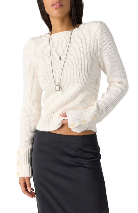 Mila Ribbed Pullover Sweater