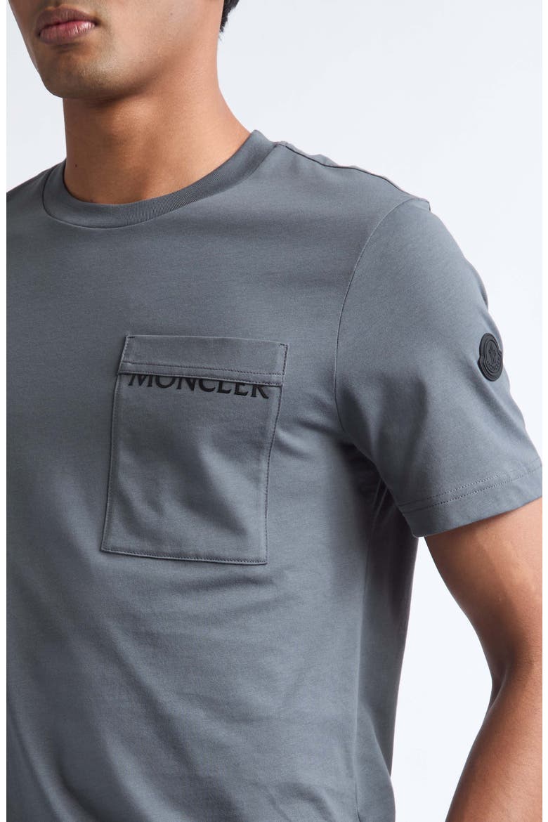Logo Pocket T-Shirt, Alternate, color, GREY