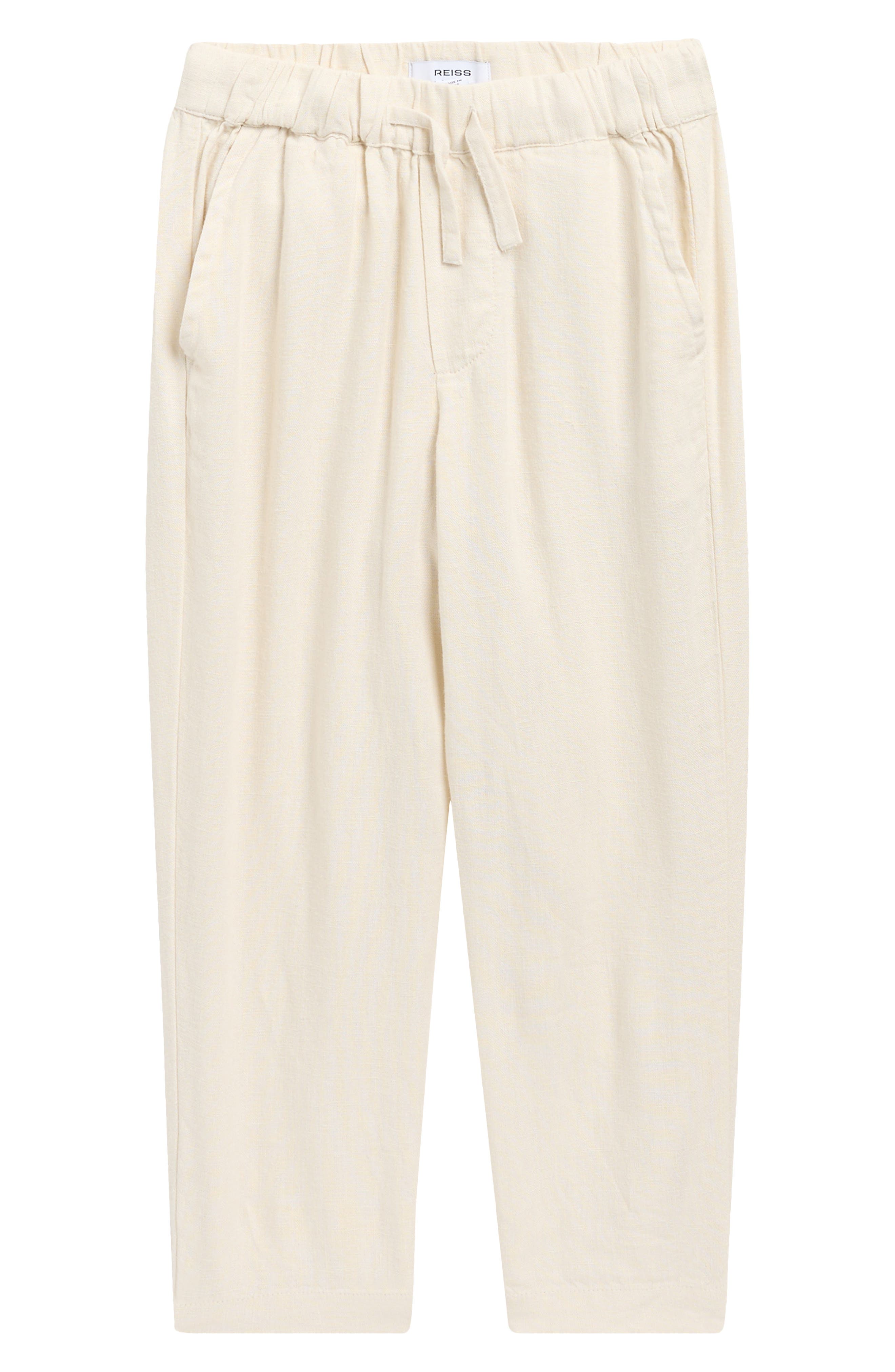 Reiss Kids' Andros Linen Blend Pants