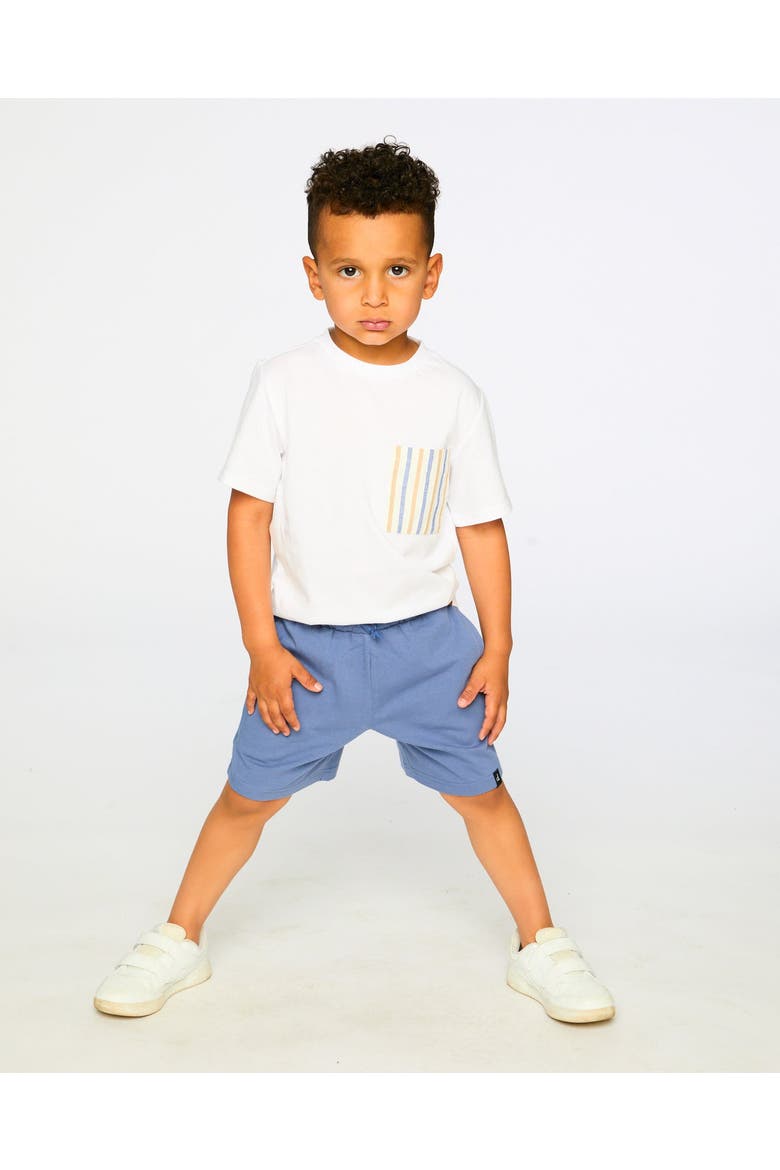 Short Sleeve Jersey T-Shirt with Chest Pocket, Alternate, color, White