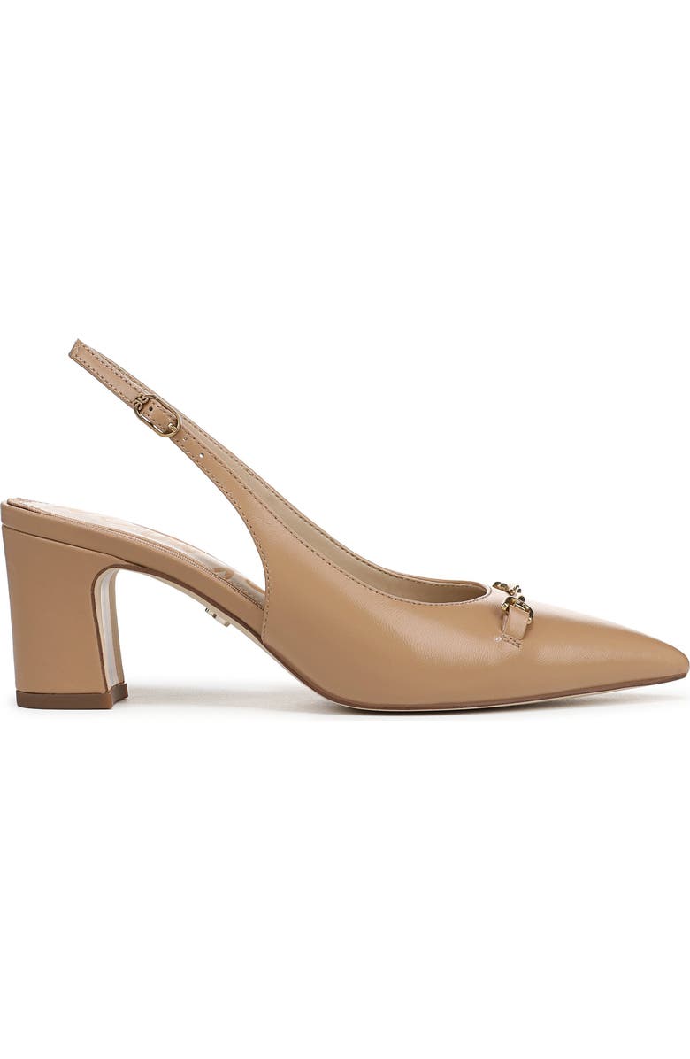 Sam Edelman Waller Pointed Toe Slingback Pump, Alternate, color, French Sand