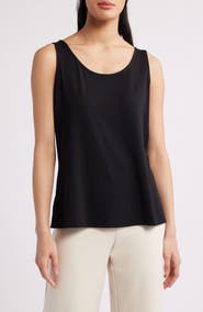 Eileen Fisher Scoop Neck Tank