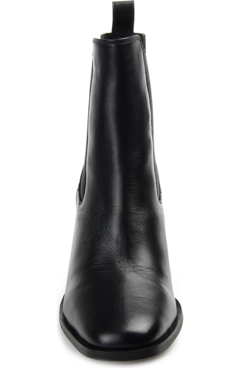 Journee Signature Rowann Leather Chelsea Boot, Alternate, color,