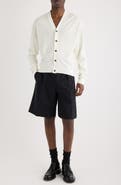 Jacquemus Le Cardigan Brode Merino Wool Blend Cardigan