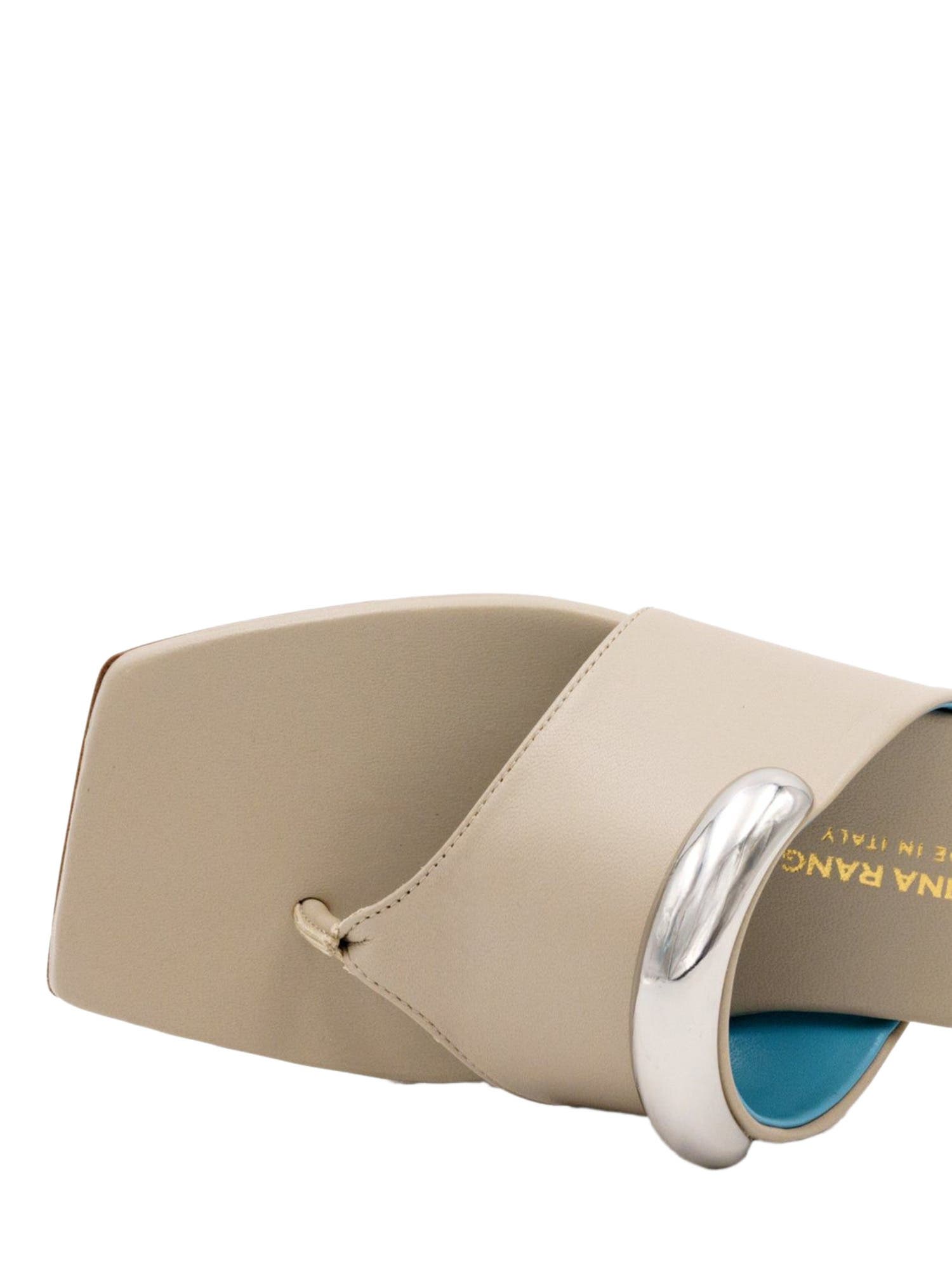 Valentina Rangoni Circe Thong Flat Sandal, Alternate, color, Corda