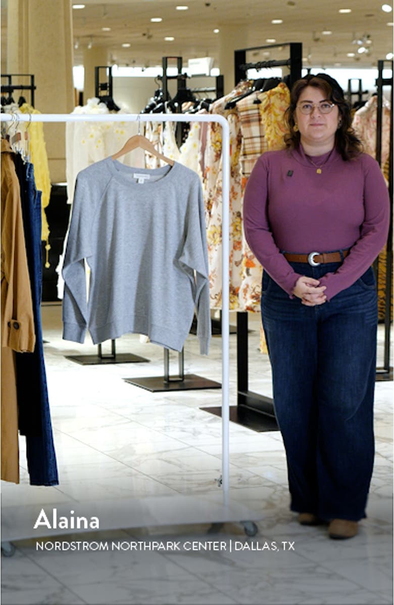 Shrunken Crewneck Sweatshirt, sales video thumbnail