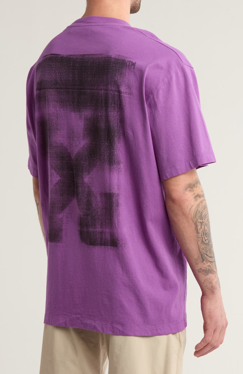 Off-White Jumbo Arrows Over Cotton T-Shirt, Alternate, color, 