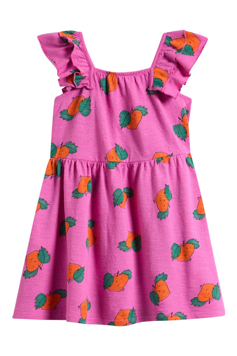 Kids' Tangerine Organic Cotton Dress, Main, color, PURPLE
