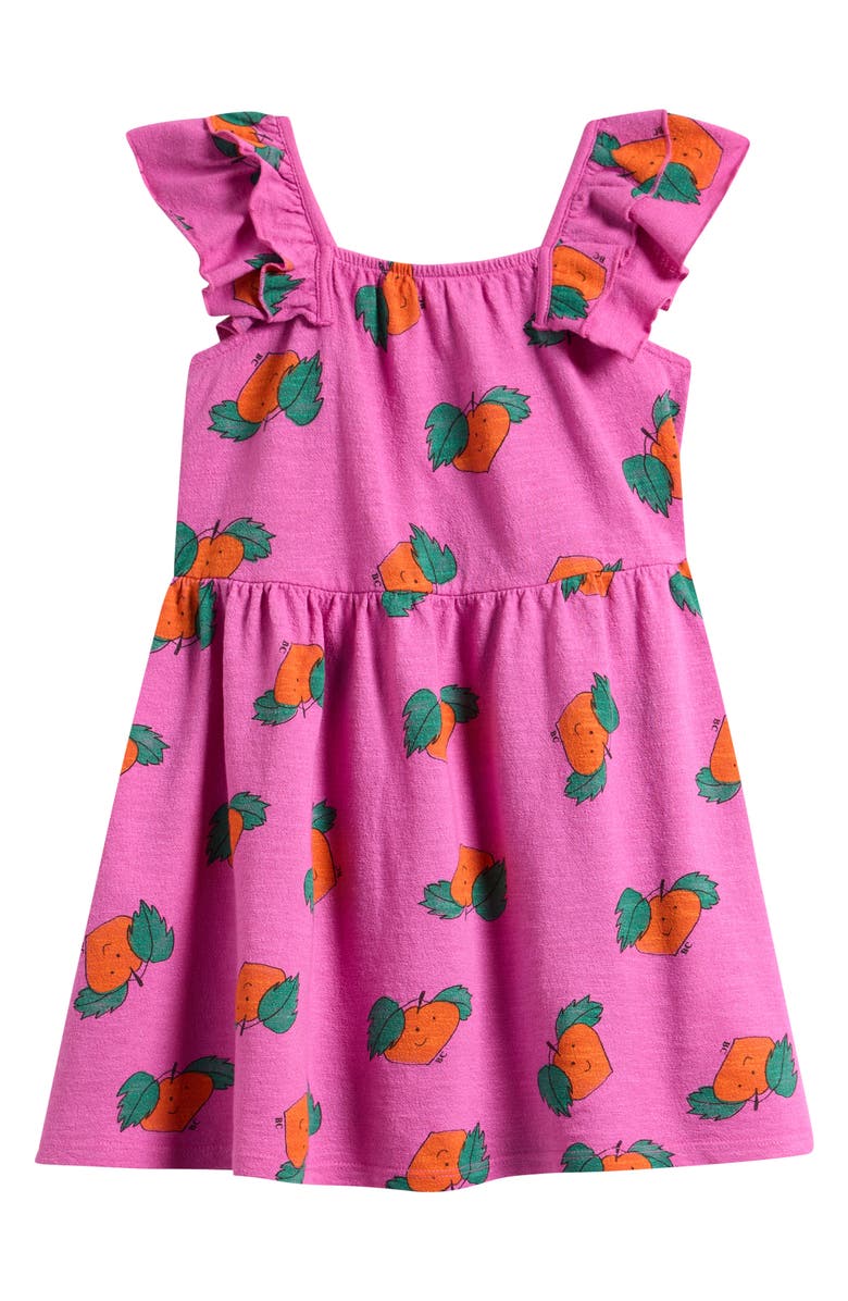 Bobo Choses Kids' Tangerine Organic Cotton Dress, Main, color, Purple