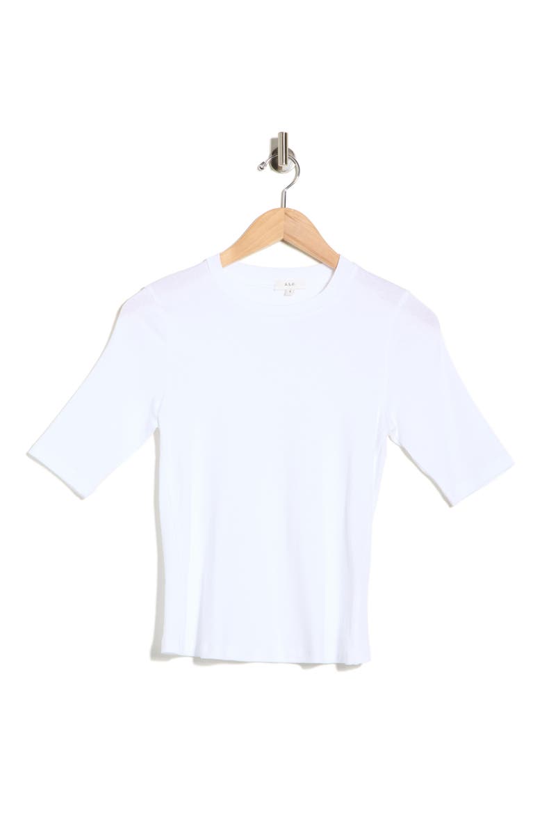 Rory Cotton Tee, Alternate, color, WHITE