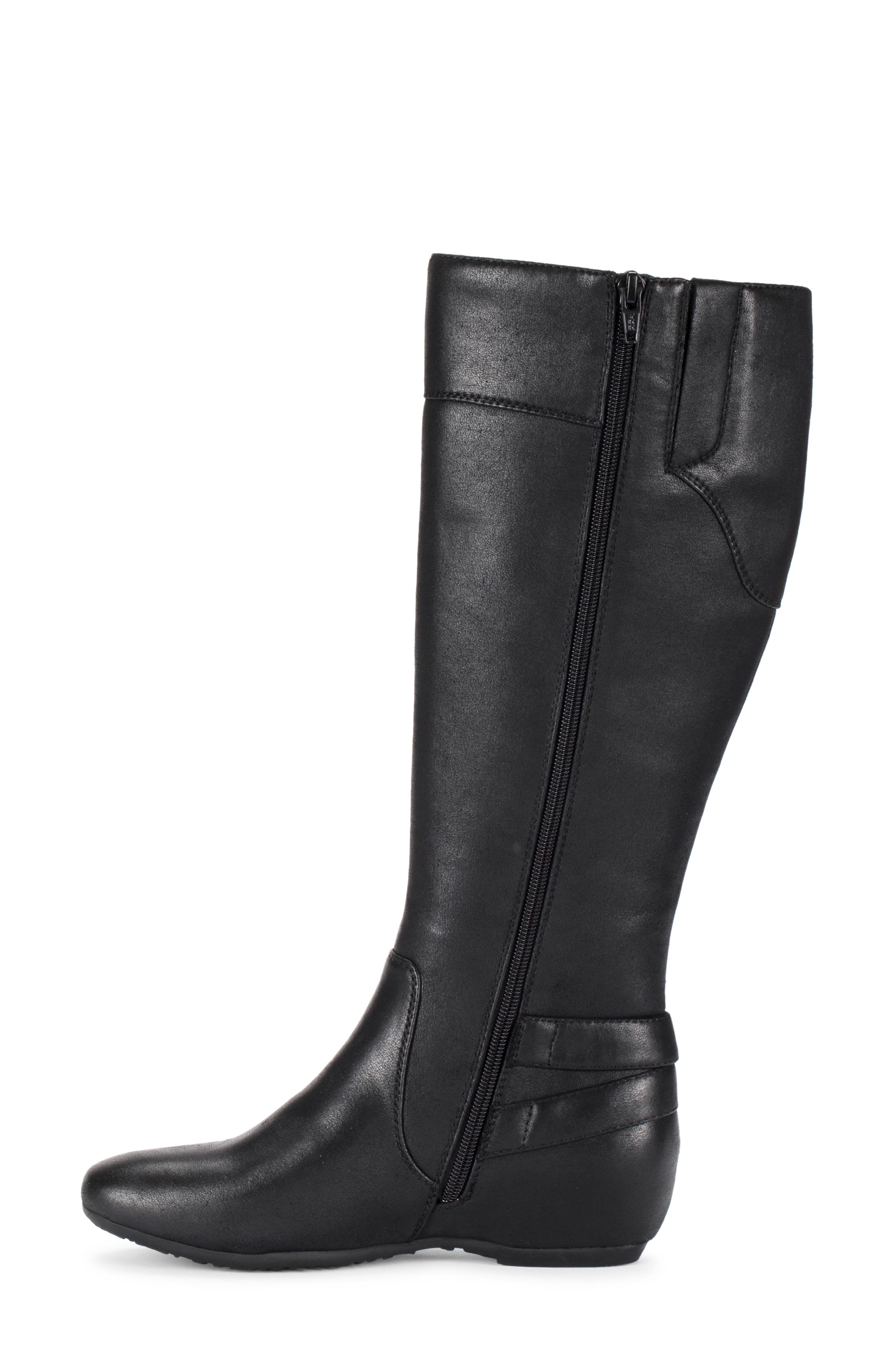 Karmina Riding Boot, Alternate, color, BLACK