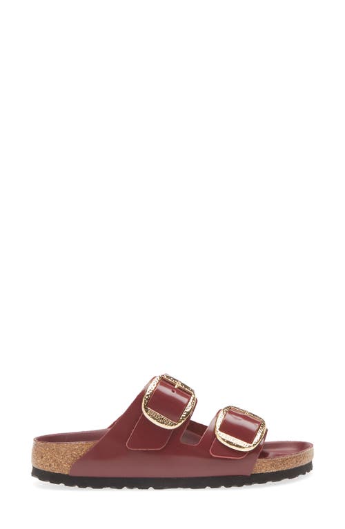 Birkenstock Arizona Hammered Big Buckle Slide Sandal In Multi