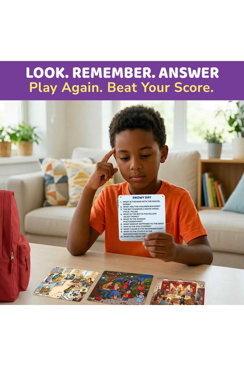 Kids Flash Cards & Social Skills Card Games - Realistic Educational Toys, Alternate, color, Conversation Story