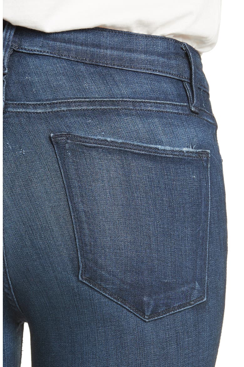 Le High Skinny Ankle Jeans, Alternate, color, DISCO