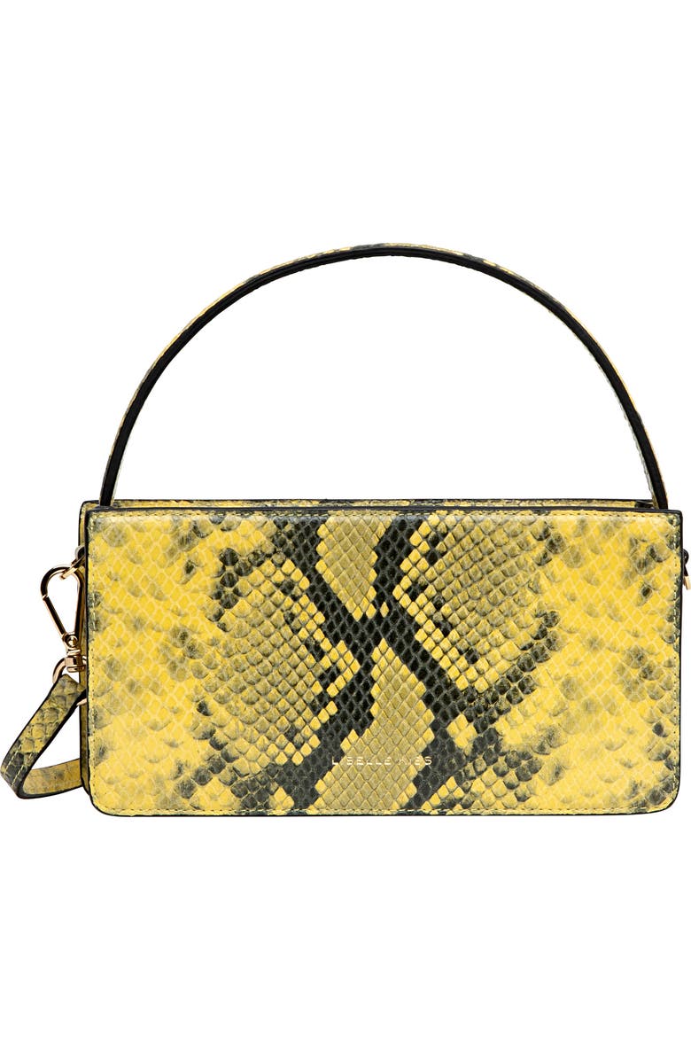 LISELLE KISS Logan Leather Top Handle Bag, Main, color,