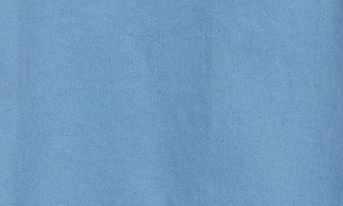 Lucky Brand Rancher Stretch Cotton Sateen Shirt Jacket In Provincial Blue