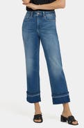 NYDJ Bailey High Waist Ankle Relaxed Straight Leg Jeans