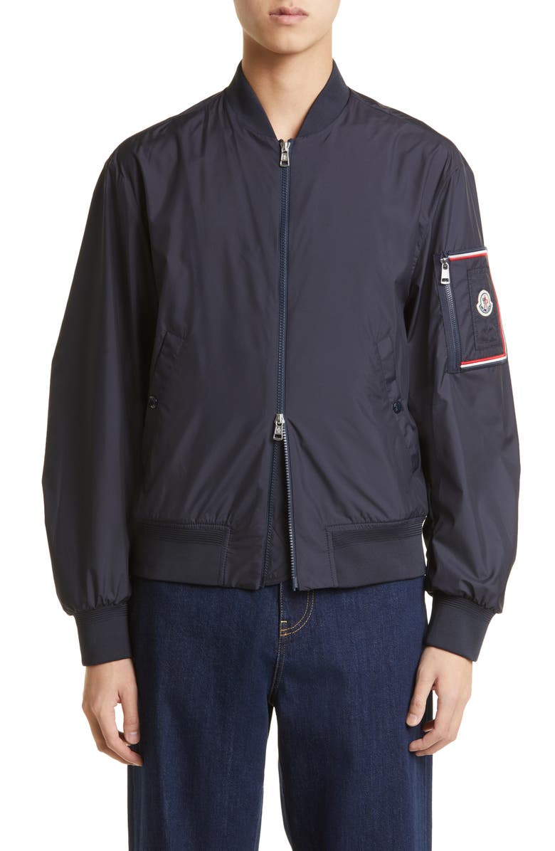 Moncler Bharani Bomber Jacket, Main, color, 