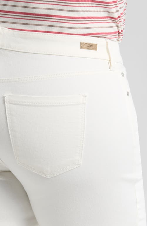 Liverpool Los Angeles Hannah Crop Flare Jeans In White