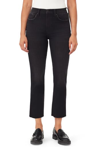 Kensie High Rise Slim Jeans In Black