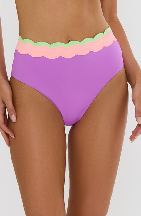 Harriet High Waist Bikini Bottoms
