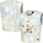 THE WILD COLLECTIVE Women's The Wild Collective White Houston Astros Washed Muscle Tank Top