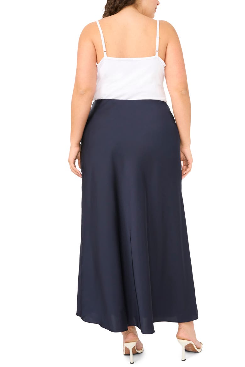 Pull On Maxi Skirt, Alternate, color, BARITONE BLUE