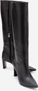 Forever & Always Shoes Merla Leather Block Heel Boot