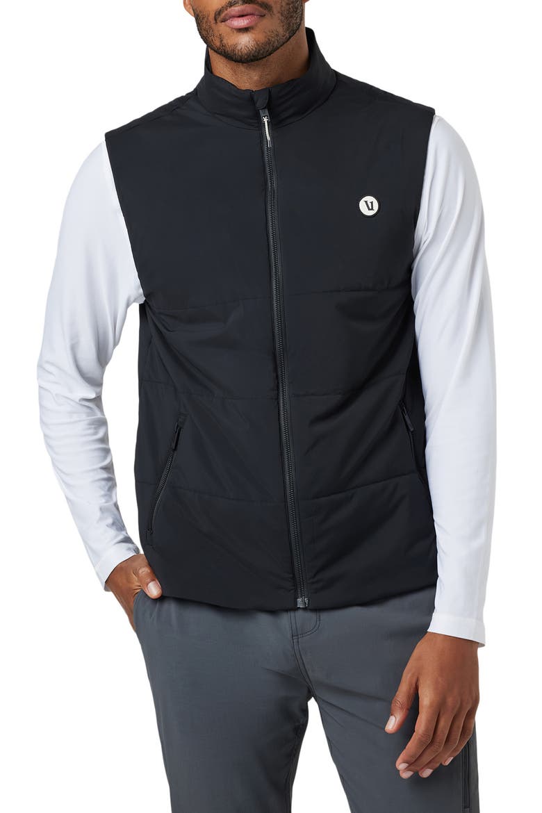 Echo Waterproof Insulated Vest, Main, color, BLACK