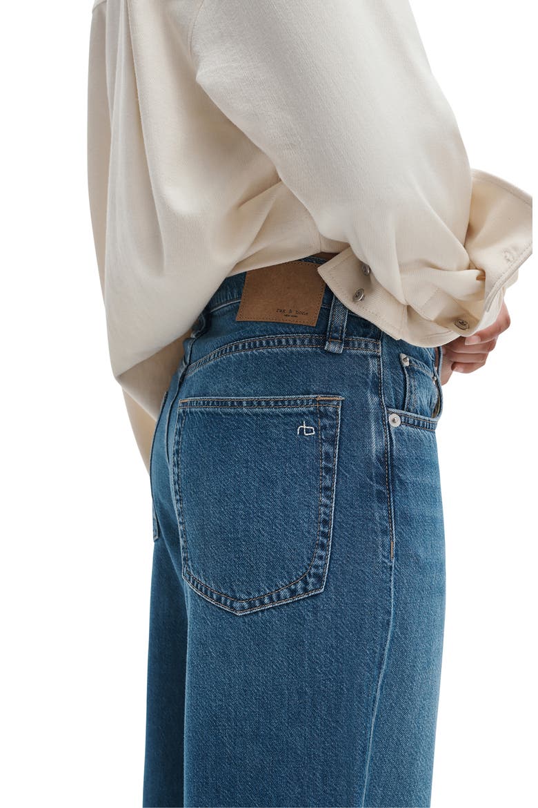 Featherweight Andi Ankle Wide Leg Jeans, Alternate, color, MILLERTON