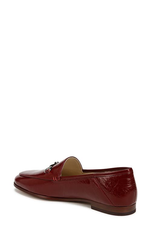 Sam Edelman Loraine Bit Loafer In Cabernet Red