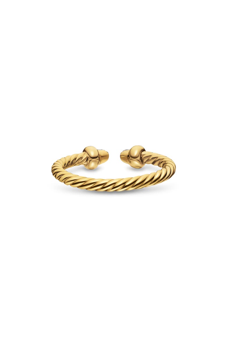 Micro Cablespira® Flex Open Ring, Alternate, color, GOLD
