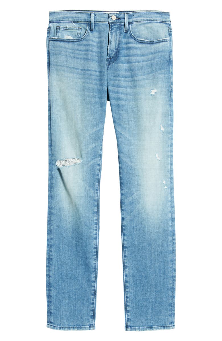 FRAME L'Homme Slim Fit Degradable Stretch Organic Cotton Jeans, Alternate, color, 