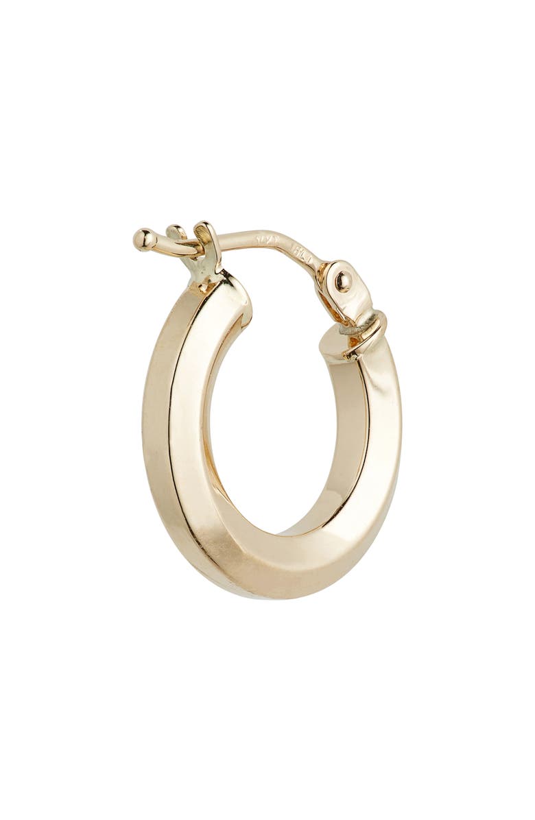 Bony Levy 14K Gold Beveled Edge Hoop Earrings, Alternate, color, 