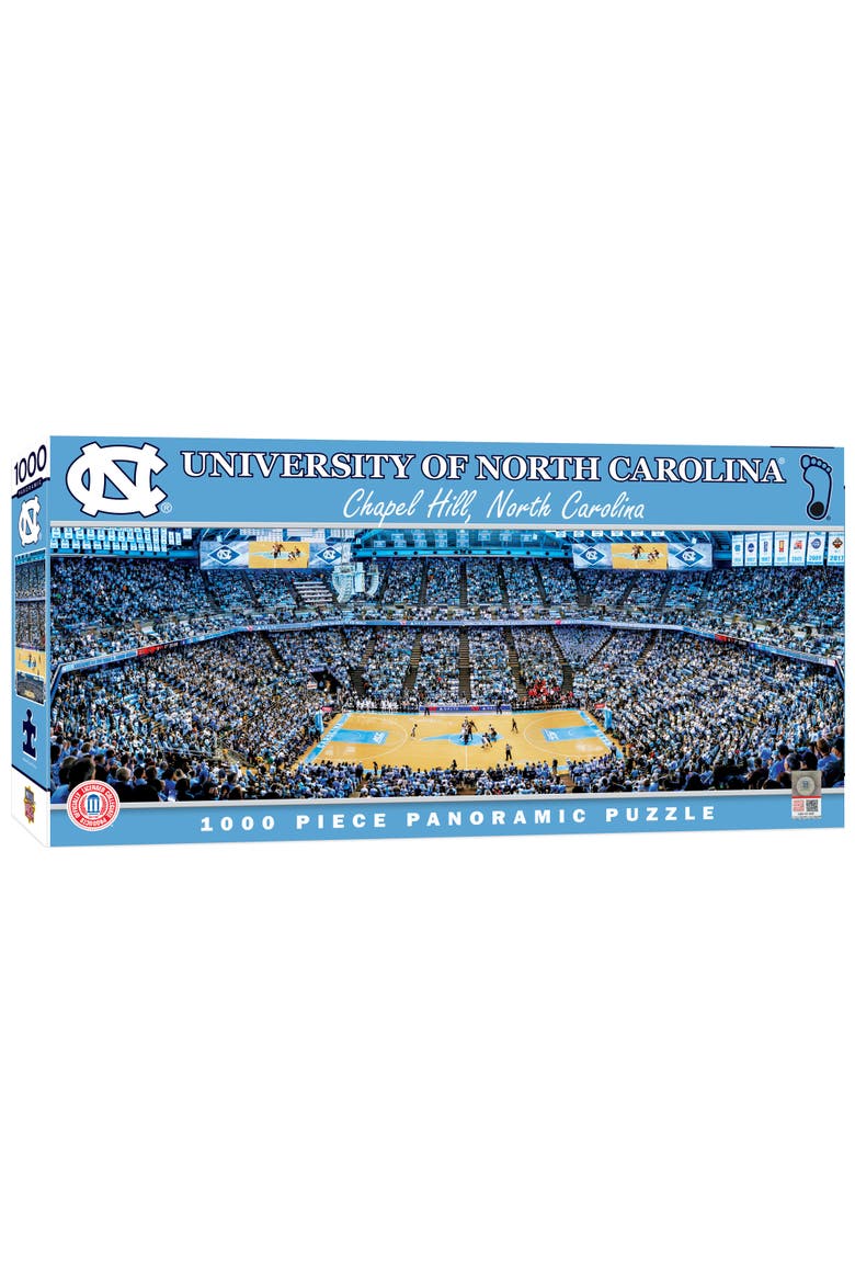 UNC Tar Heels 1000pc Panoramic Puzzle, Main, color, Multicolor