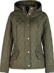 Barbour Millfire Hooded Quilted Jacket