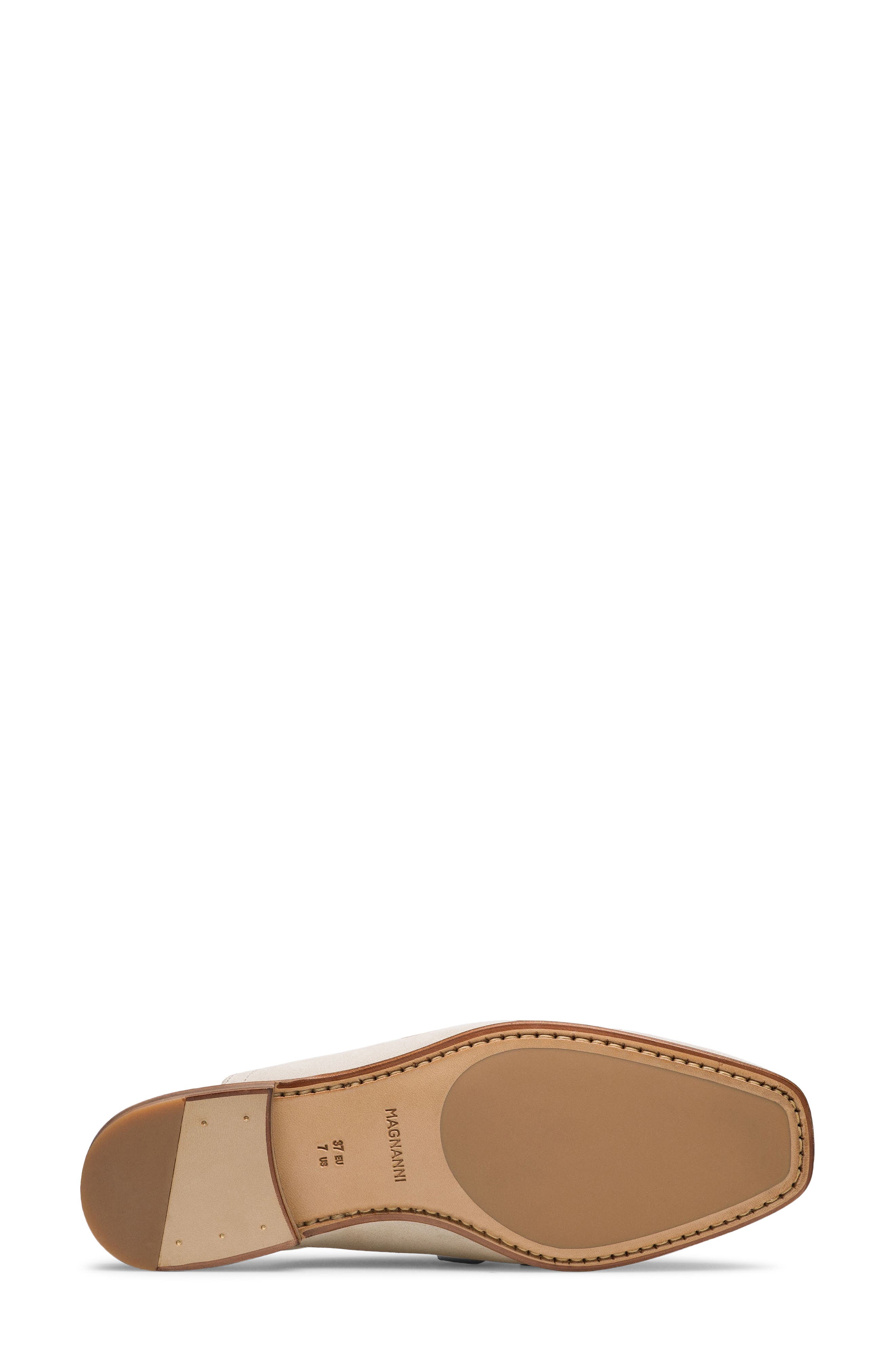 Magnanni Bella Loafer Mule, Alternate, color, Taupe Suede