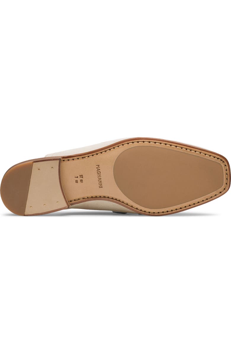 Magnanni Bella Loafer Mule, Alternate, color, Taupe Suede