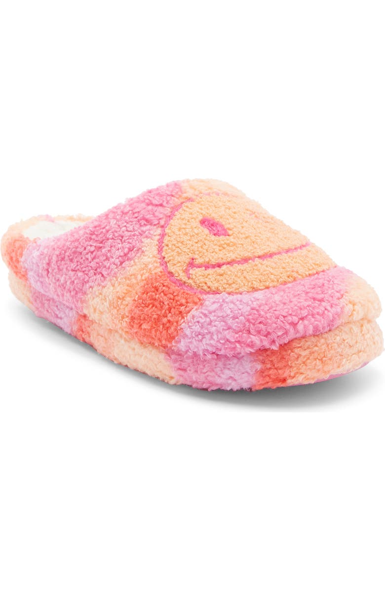 JOE BOXER Faux Fur Clog Slipper, Main, color, Pink