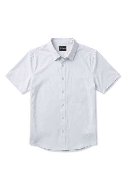 Cuts Crossover Performance Short Sleeve Button-up Shirt In Multi