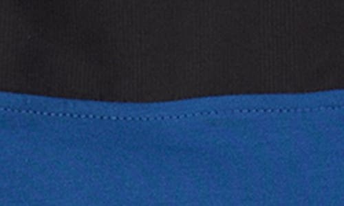 Miles The Label Glacier Blue Half-button Sweatshirt & Joggers Set In Blue