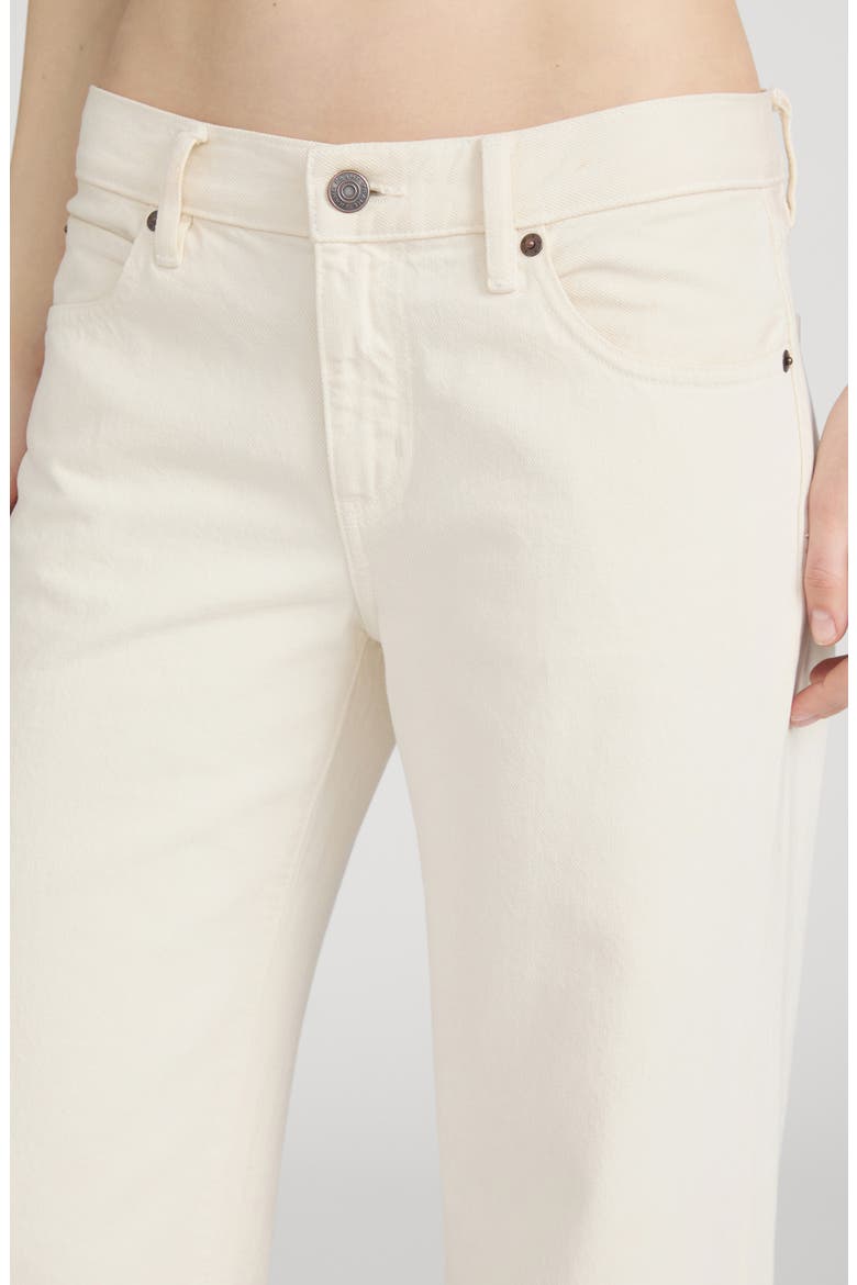 The Saturday Low Rise Relaxed Straight Leg Jeans, Alternate, color, SHELL